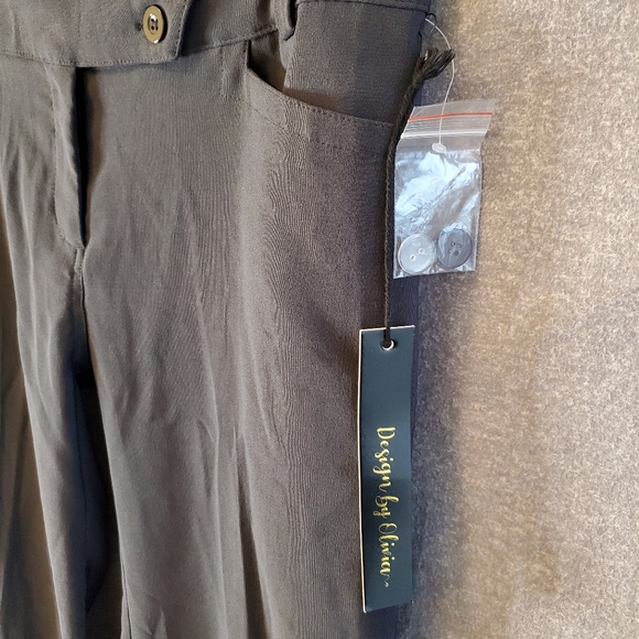 Design by Olivia Low-Rise Flare Dress Pant NWT Size 8 - Picture 8 of 11